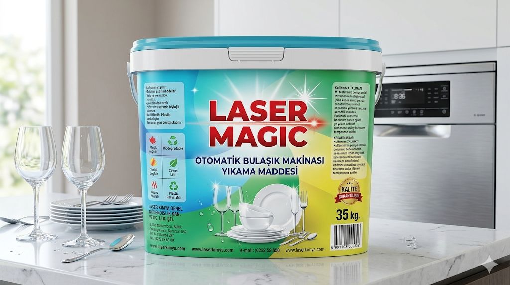 Laser Magic Otomatik Bulaşık Makinesi Yıkama Maddesi