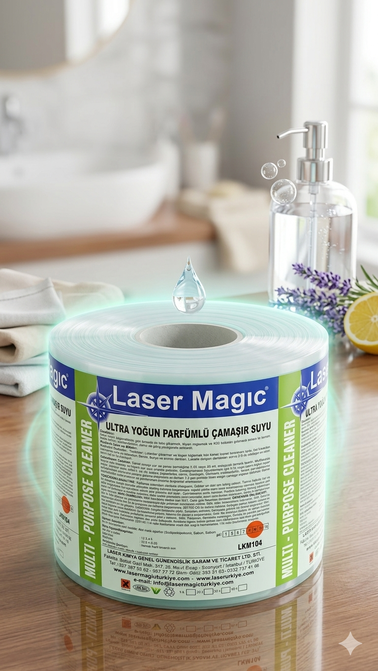Laser Magic Ultra Yoğun Parfümlü Çamaşır Suyu
